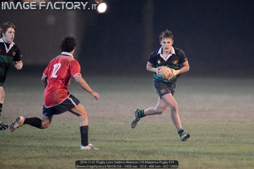 2014-11-01 Rugby Lions Settimo Milanese U16-Malpensa Rugby 674
